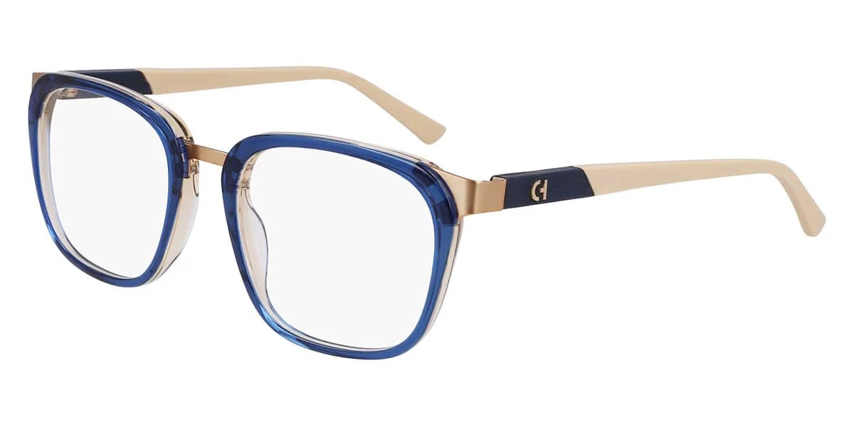 Cole Haan CH4523 414 Eyeglasses Navy Crystal 53mm Unisex