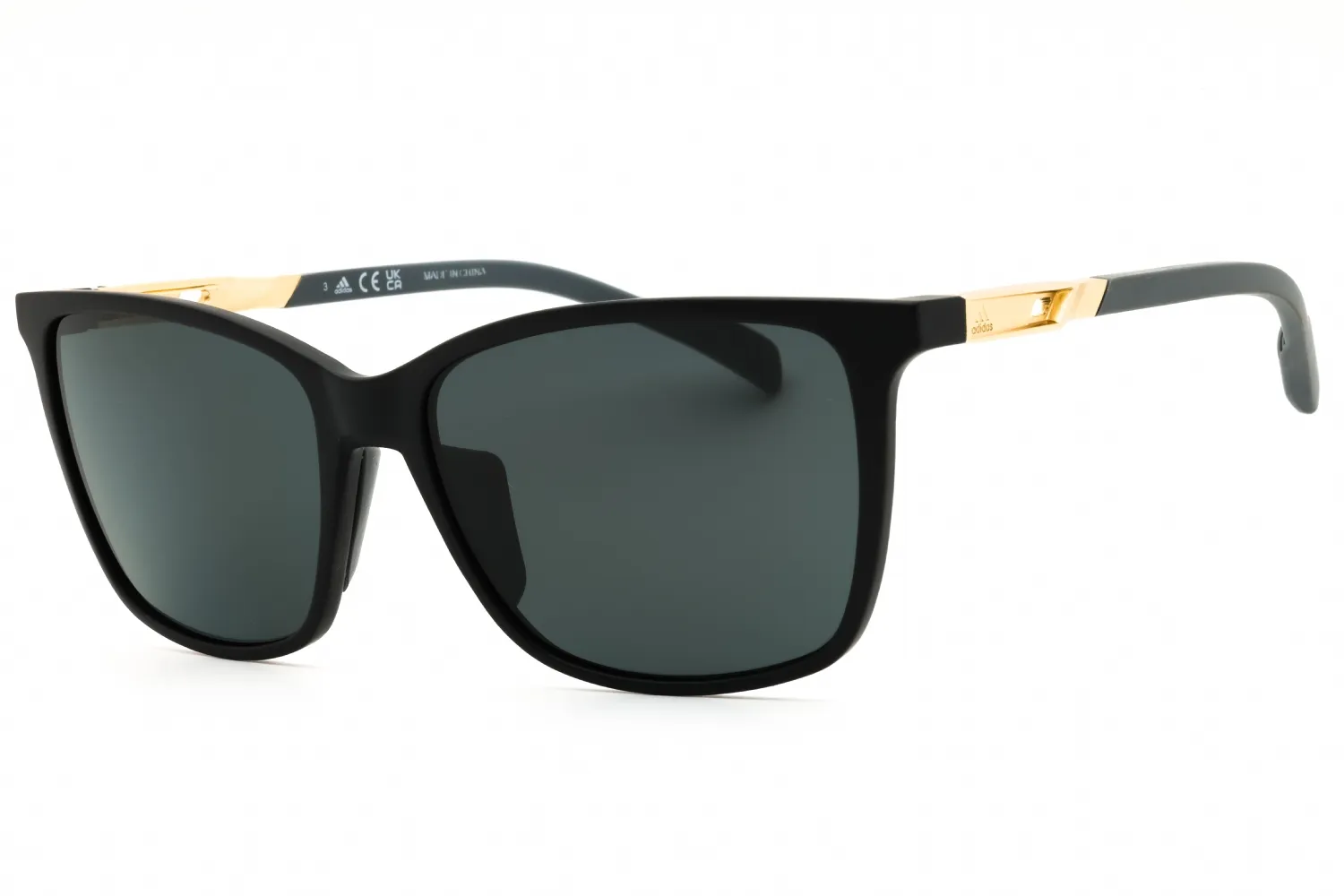 Adidas SP0059 02D Sunglasses Matte Black 58mm Unisex