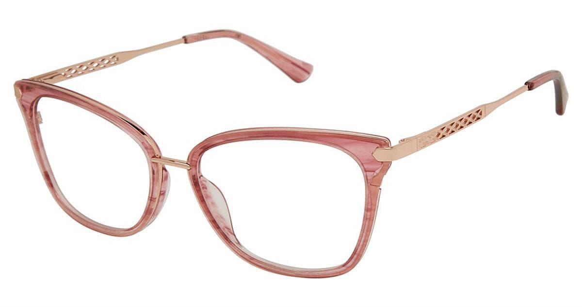 Nicole Miller NICE 02 Eyeglasses French Rose 57mm Women