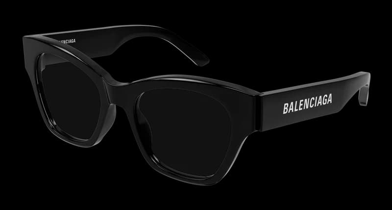 Balenciaga BB0263O 001 Eyeglasses Black 52mm Women
