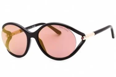 Tom Ford FT1090 48Z Sunglasses Shiny Dark Brown 59mm
