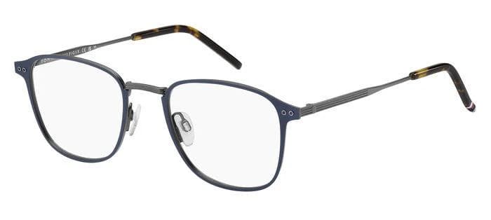 Tommy Hilfiger TH 2028 0FLL Eyeglasses Matte Blue 52mm Men