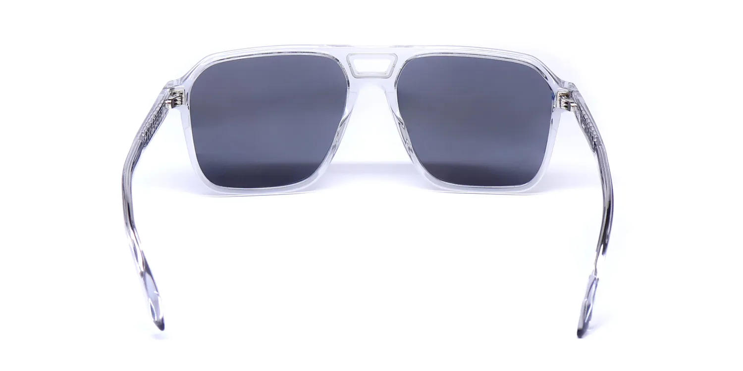 Just Cavalli Sjc036 06a7 Sunglasses Transparent Grey 59mm 5