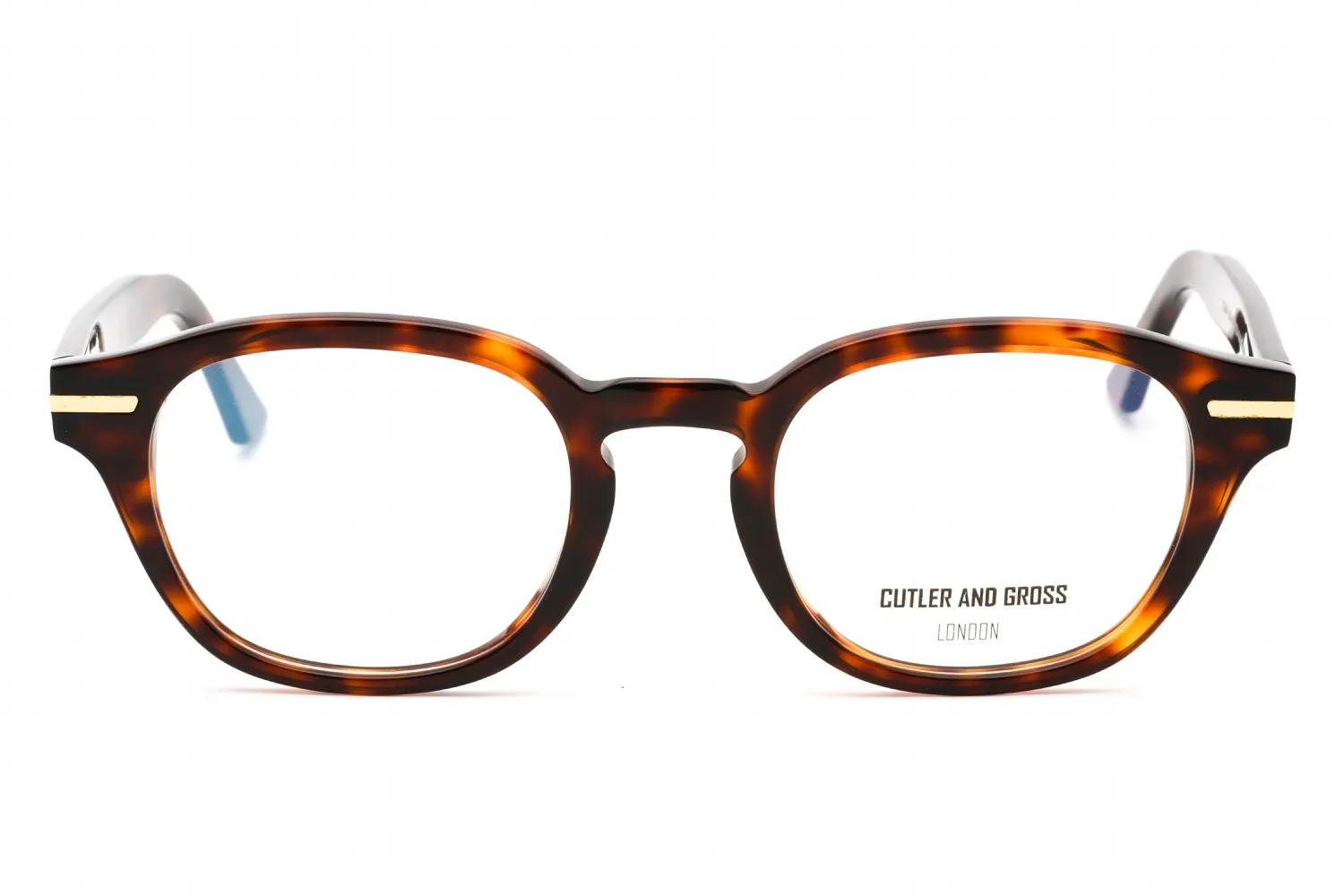 Cutler and Gross CG1356 002 Eyeglasses Dark Turtle 51mm Unisex 2
