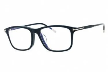 Tom Ford FT5646-D-B 090 Eyeglasses Shiny Blue 57mm