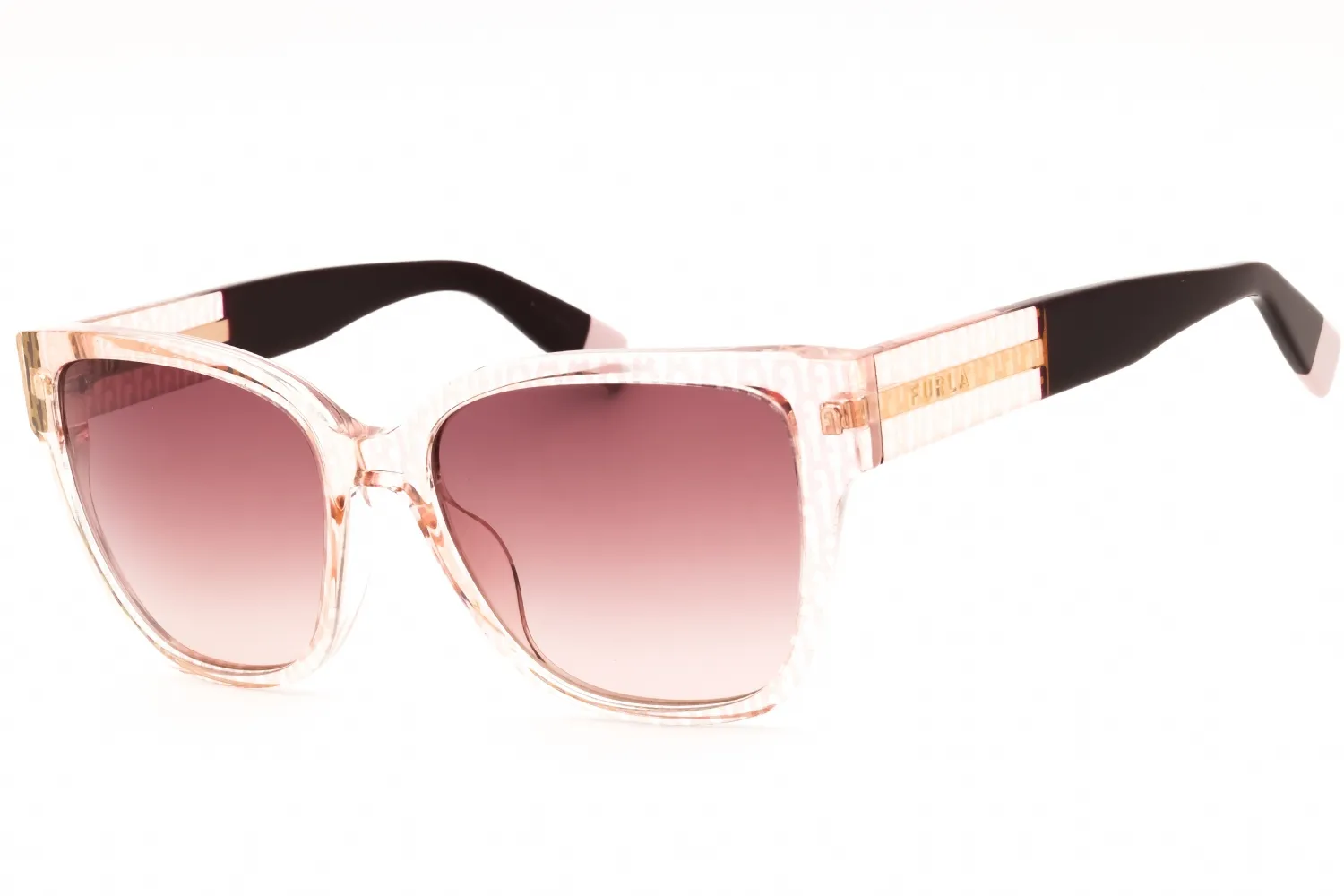Furla SFU592 09AH Sunglasses Crystal 54mm Women
