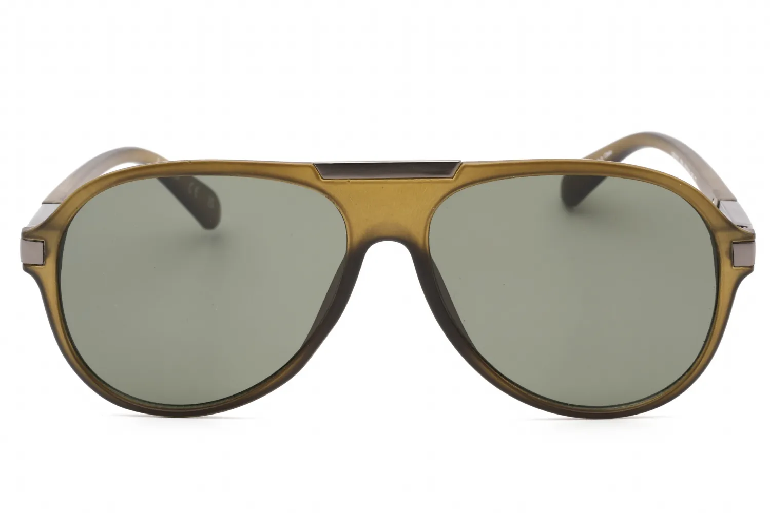 Guess Factory GF0237 97N Sunglasses Matte Dark Green 57mm Men 2