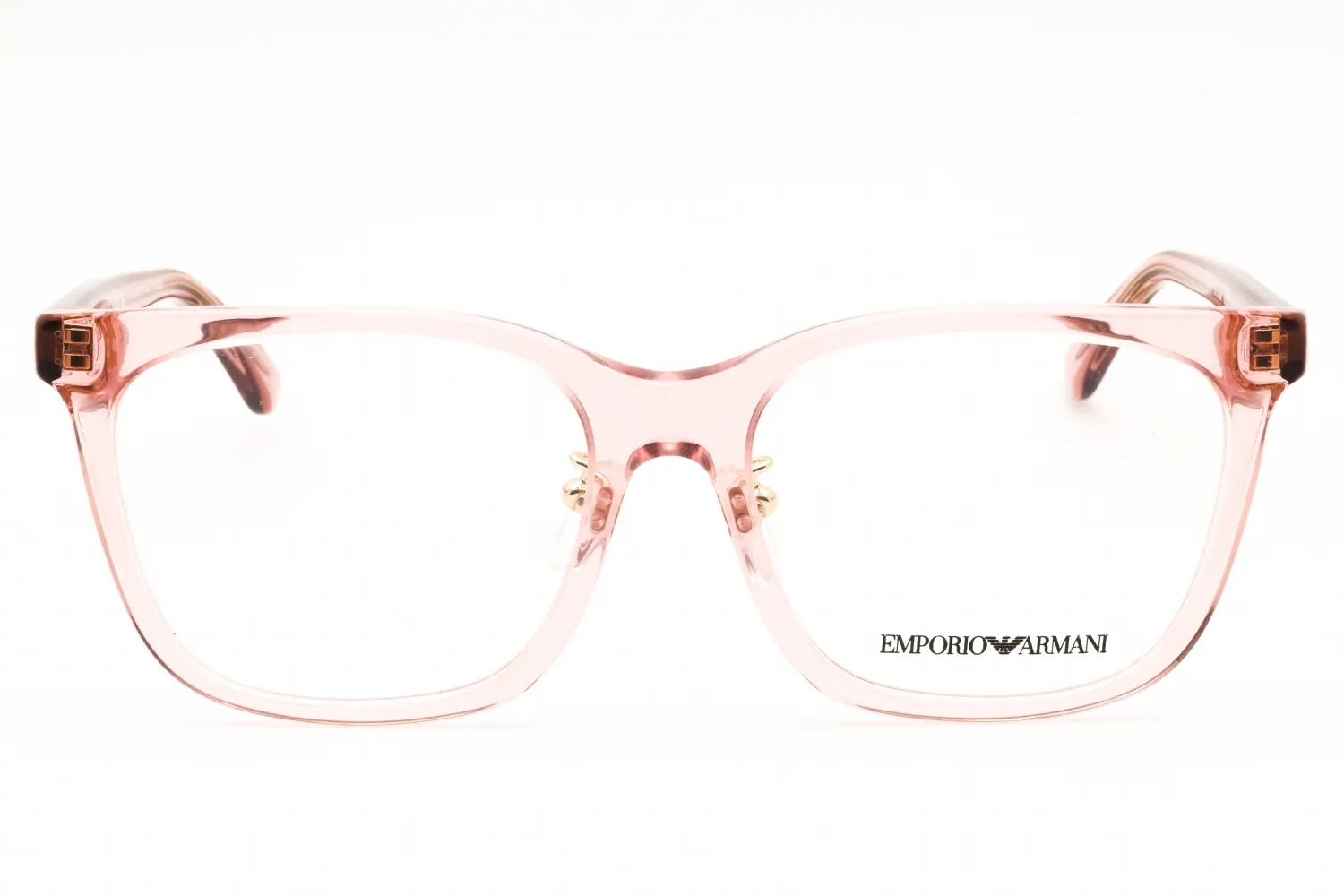 Emporio Armani 0EA3228F 6062 Eyeglasses Transparent Pink 53mm Women 2