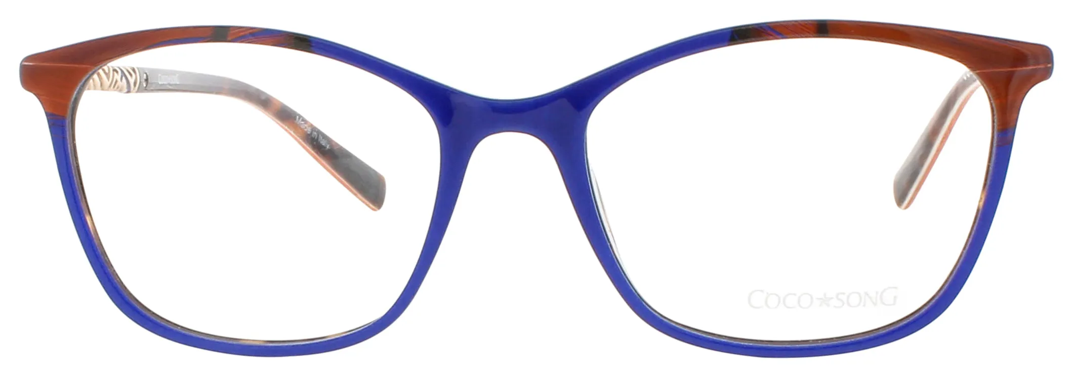 Coco Song LITTLE QUEEN C02 Eyeglasses Black Red 54mm Women 2