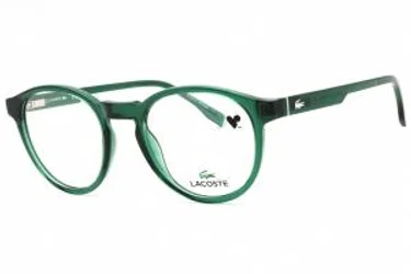 Lacoste L2950N 301 Eyeglasses Transparent Green 49mm