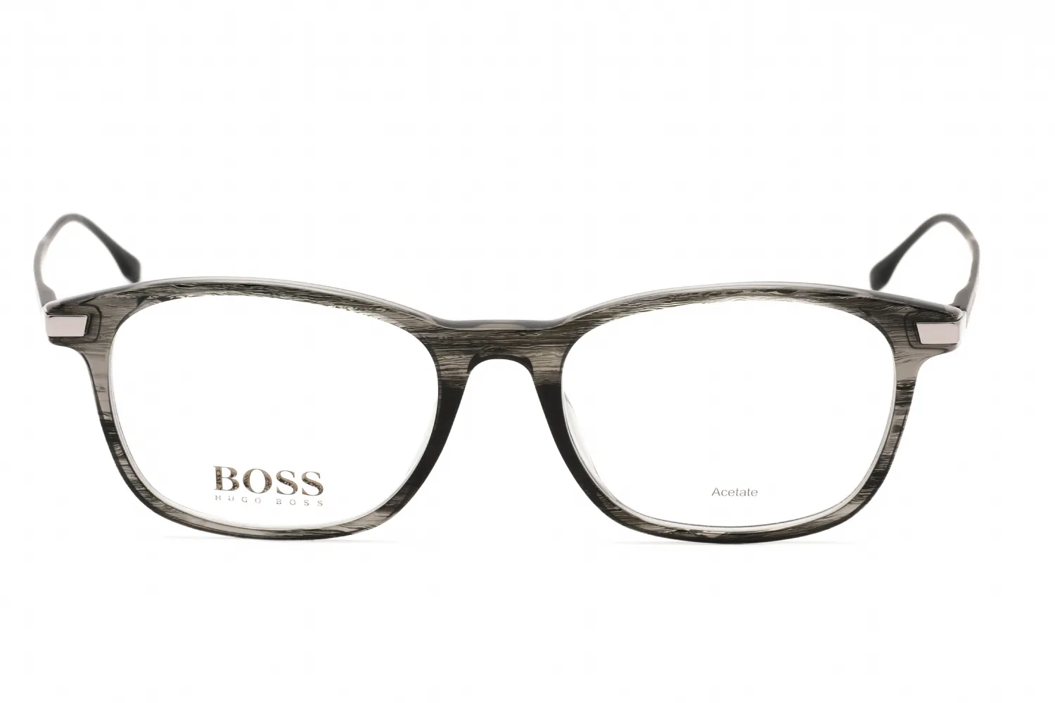 HUGO BOSS 0989 0PZH 00 Eyeglasses Striped Grey 51mm Men 2