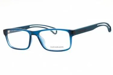 Calvin Klein Jeans CKJ19509 400 Eyeglasses Crystal Blue 55mm