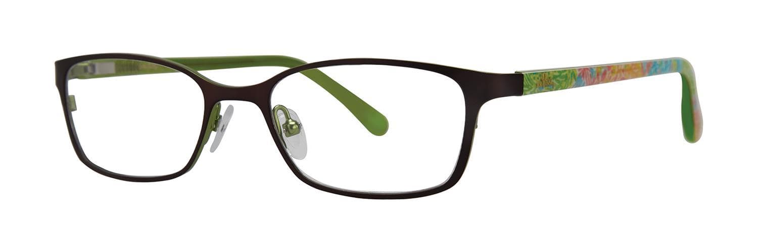 Lilly Pulitzer Maia Eyeglasses Brown 46mm Kids