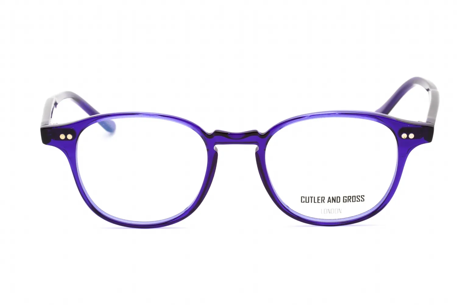 Cutler and Gross CG1312 004 Eyeglasses Purple 47mm Women 2