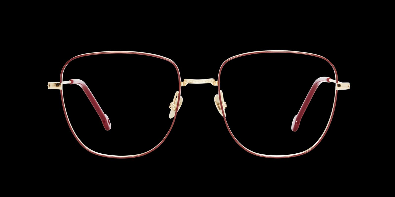 Nathalie Blanc Camille C628 Eyeglasses Gold Pale 55mm Women 3