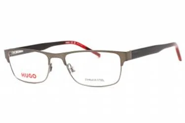 Hugo HG 1263 0PTA 00 Eyeglasses Dark Ruthenium Grey 53mm