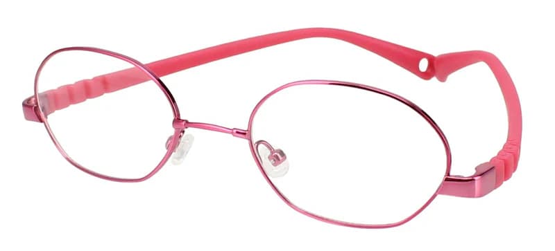 Dilli Dalli Smiley Eyeglasses Raspberry 46mm Kids