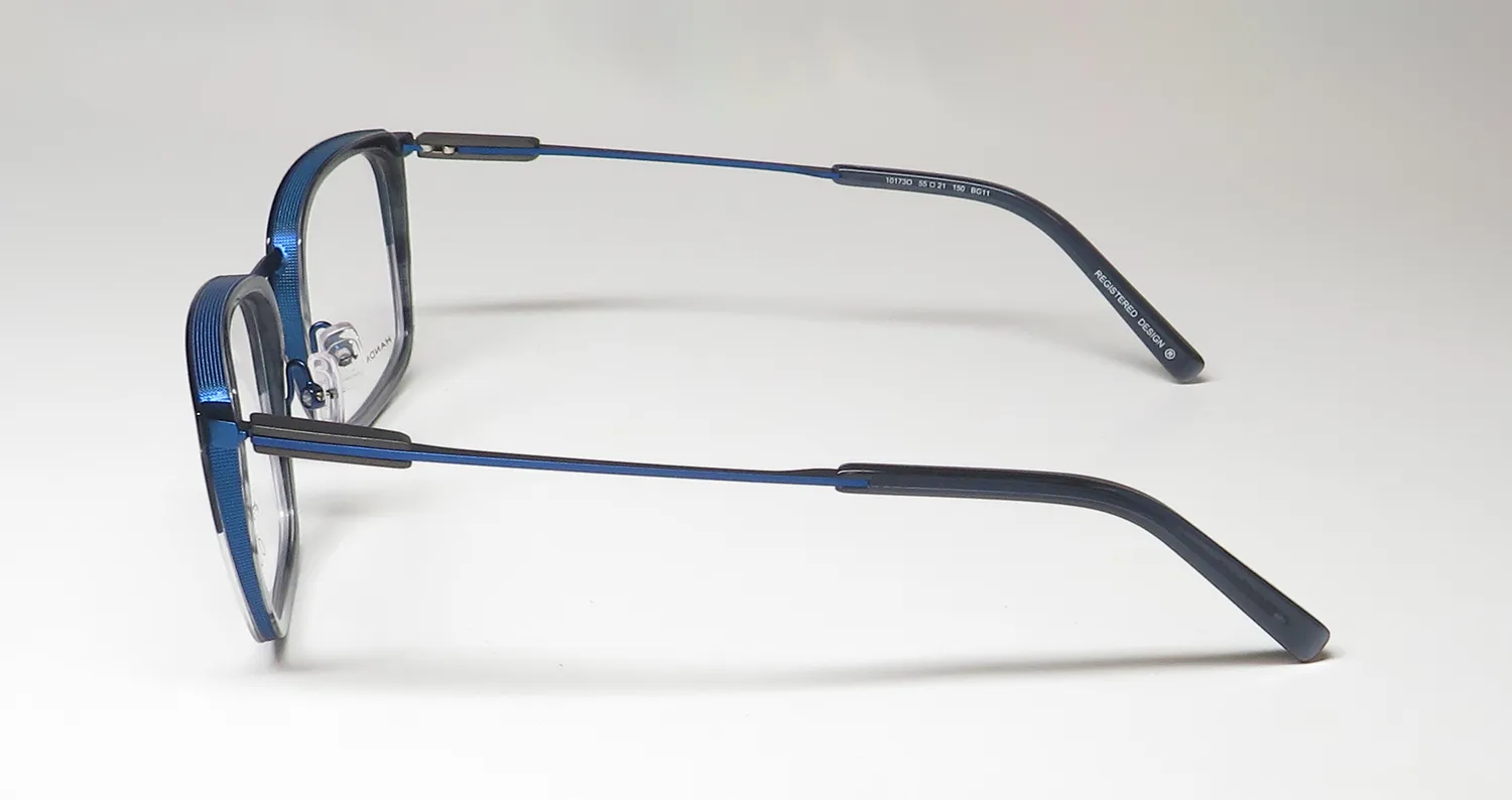 Morel Oga 10173o bg11 Eyeglasses Blue 55mm 4