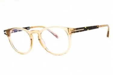 Tom Ford FT5891-B 047 Eyeglasses Light Brown 49mm