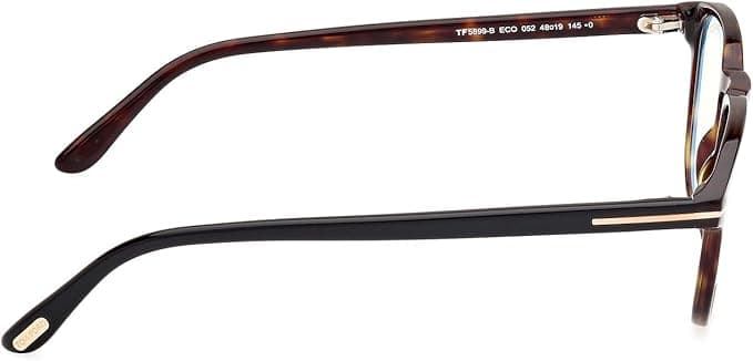 Tom Ford FT5699B 052 Eyeglasses Dark Havana 55mm Men 4