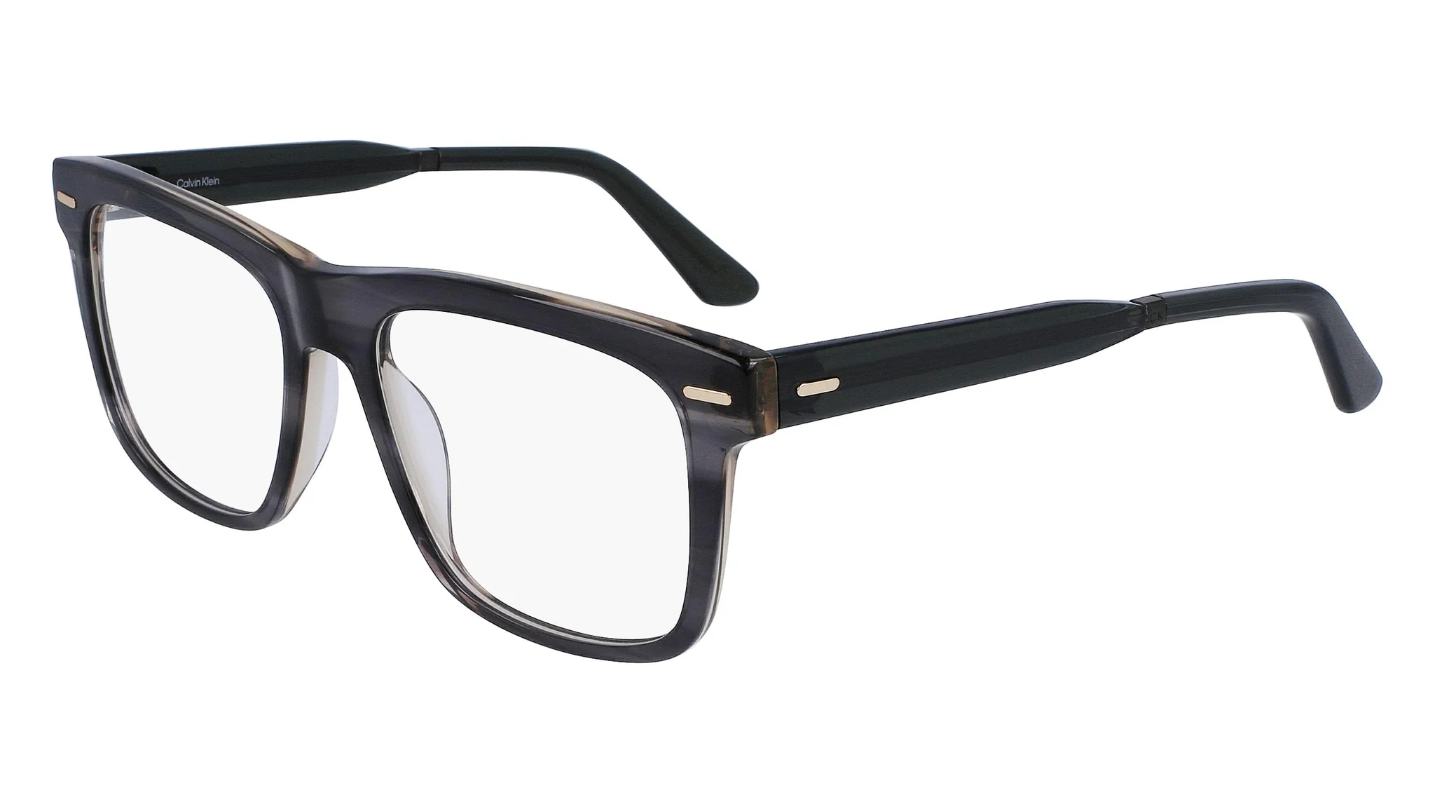 Calvin Klein CK22538 023 Eyeglasses Striped Grey 55mm Men