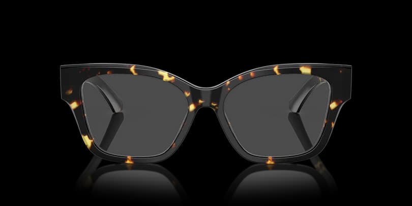 Burberry 0BE2420 4106 Eyeglasses Yellow Tortoise 54mm Women 2