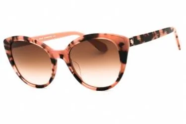 Kate Spade AMBERLEE/S 0HT8 M2 Sunglasses Pink Havana 55mm