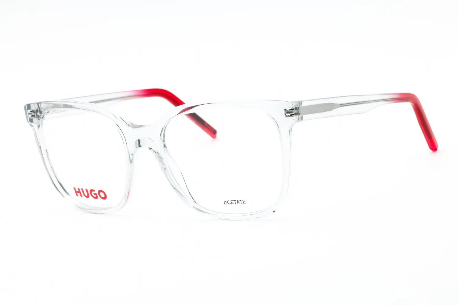 Hugo HG1266 0268 00 Eyeglasses Grey Red 52mm Men