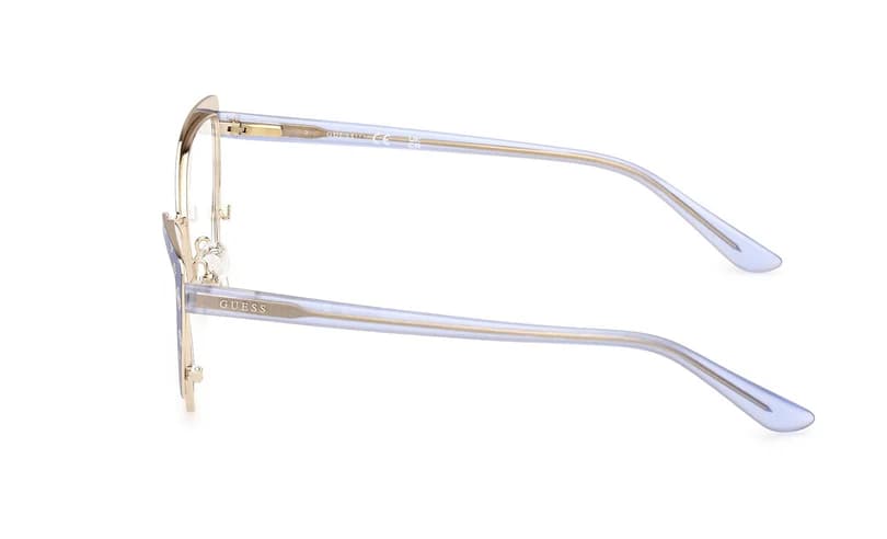 Guess GU50122 092 Eyeglasses Blue 54mm Women 3
