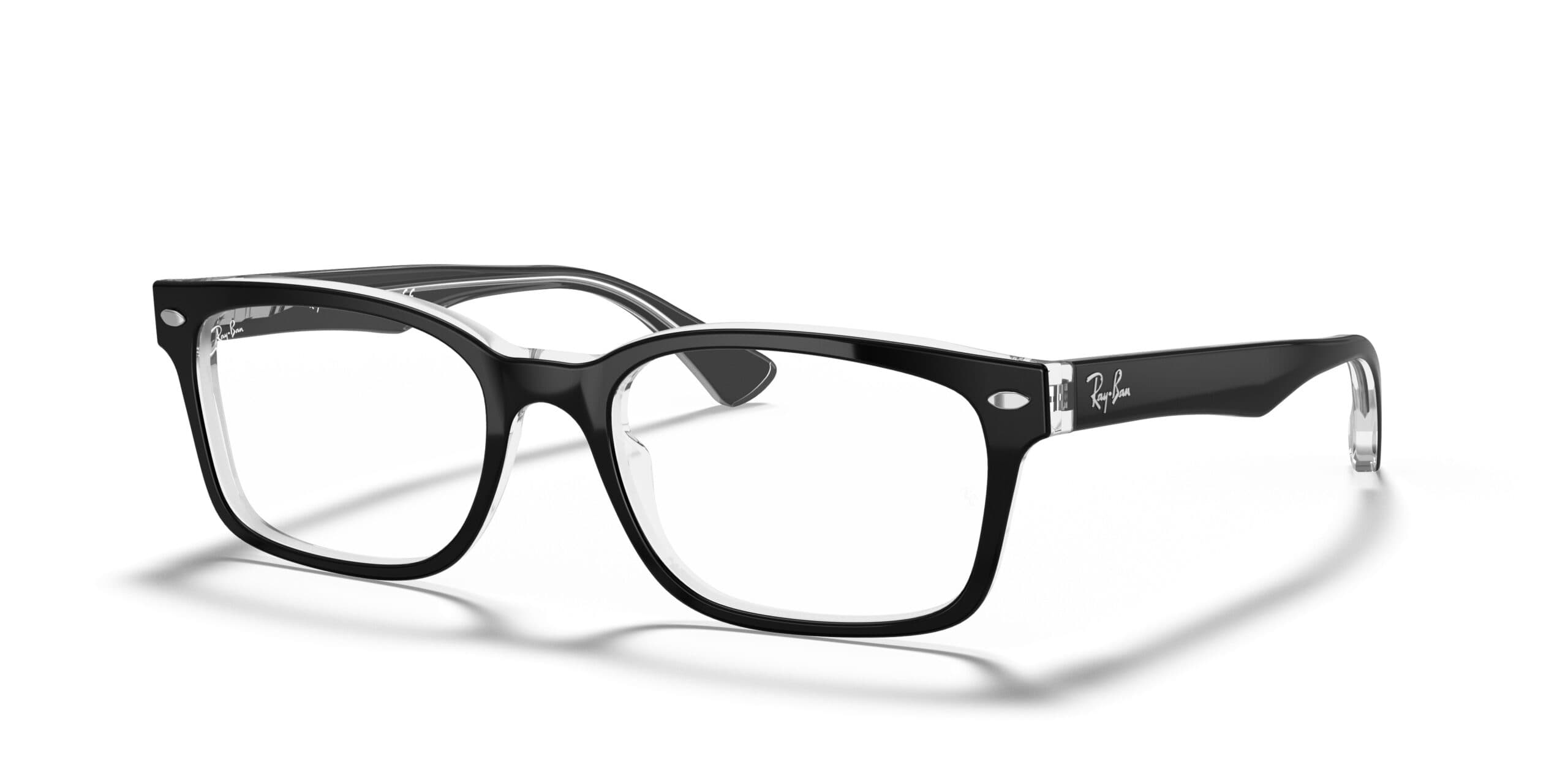 Ray-Ban RB5286 2034 Eyeglasses Black 51mm Unisex