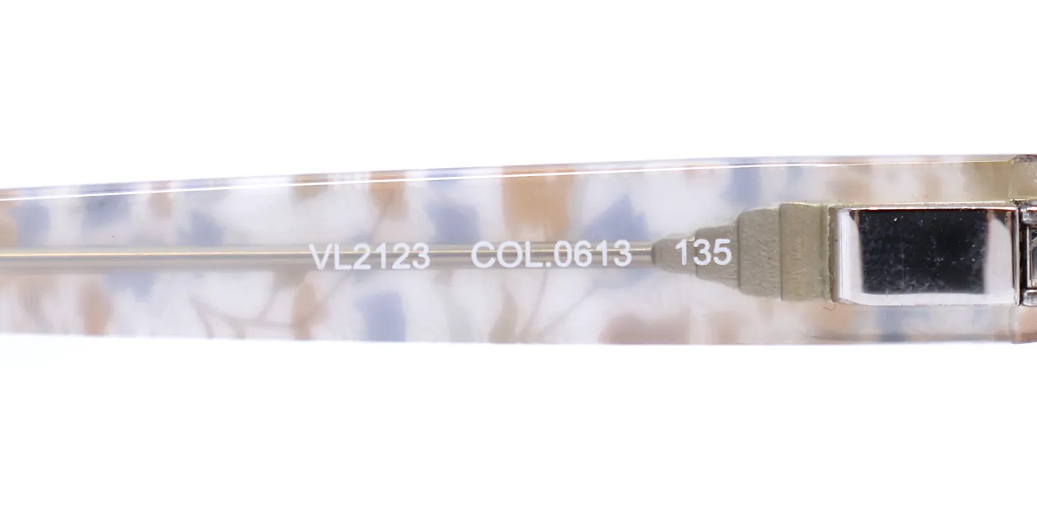 Lozza Vl2123 0613 Eyeglasses Matte Gunmetal 52mm 8