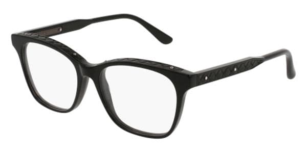 Bottega Veneta BV0070O 001 Eyeglasses Black 51mm Men