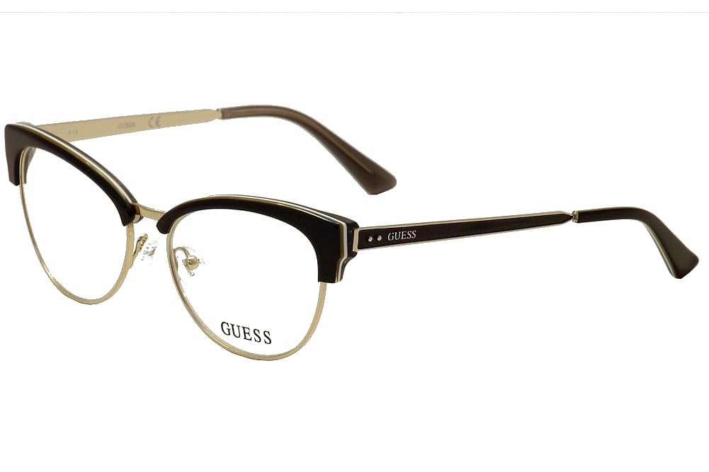 Guess GU2552 005 Eyeglasses Black 52mm Women