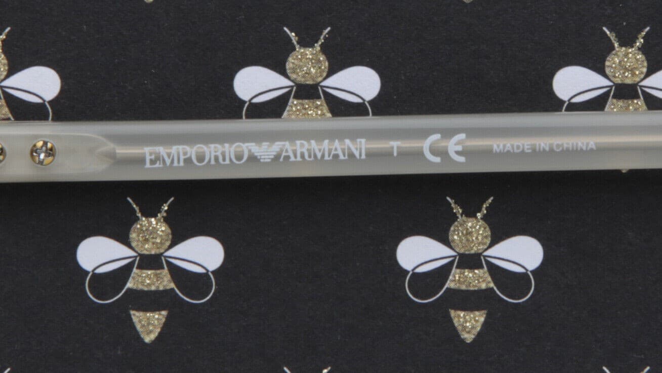 Emporio Armani EA3009 5082 Eyeglasses Ivory 54mm Women 3