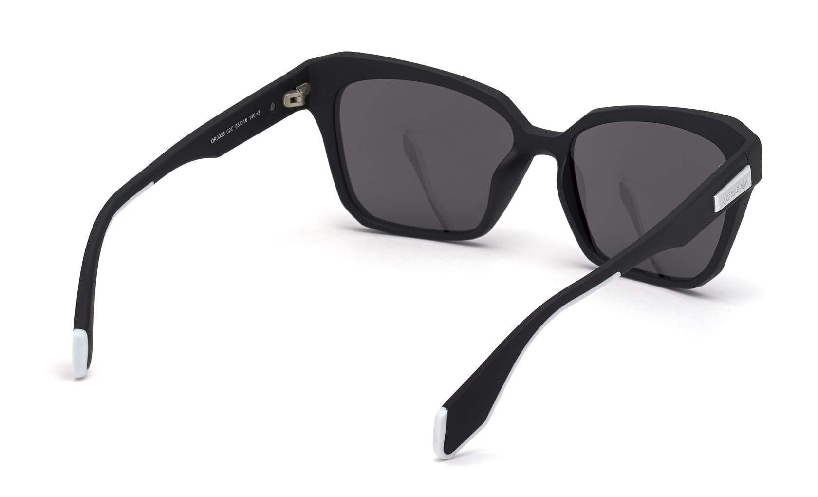 Adidas OR0038 02C Sunglasses Matte Black 55mm Women 6