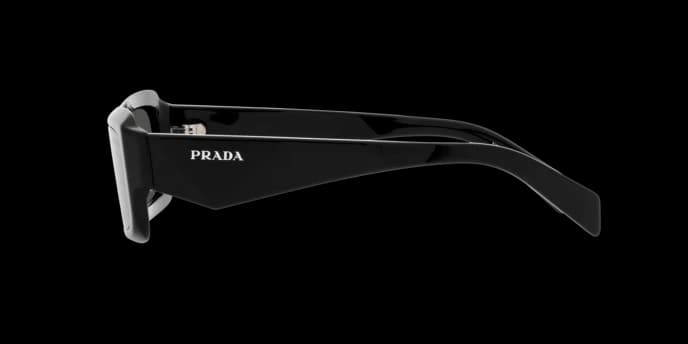 Prada 0PR 27ZS 16K08Z Sunglasses Black 54mm Unisex 3