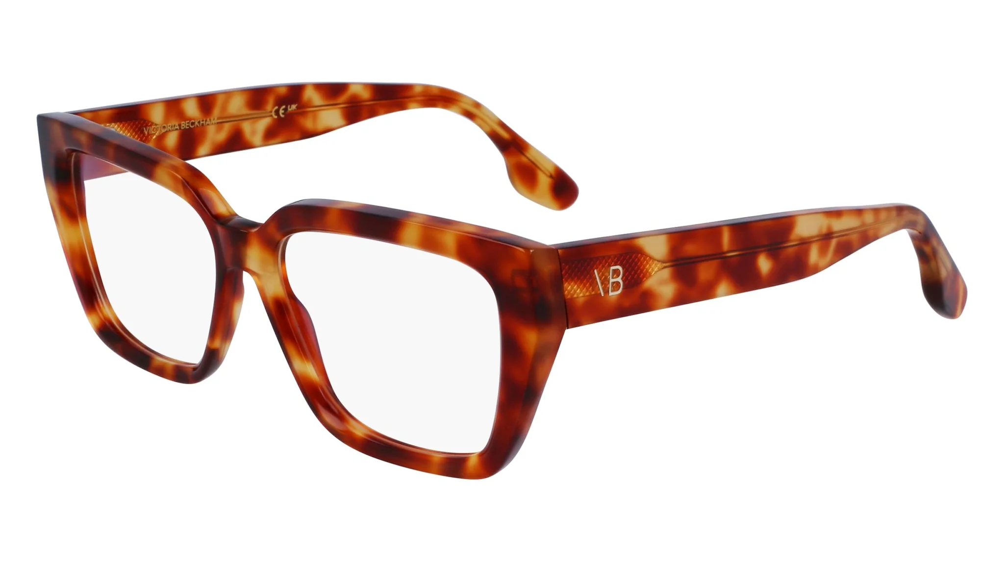 Victoria Beckham VB2648 222 Eyeglasses Blonde Havana 54mm Women