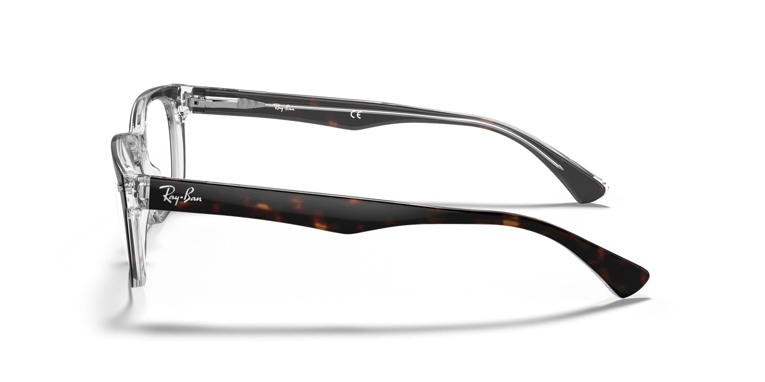 Ray-Ban RB5286 5082 Eyeglasses Brown 51mm Unisex 3