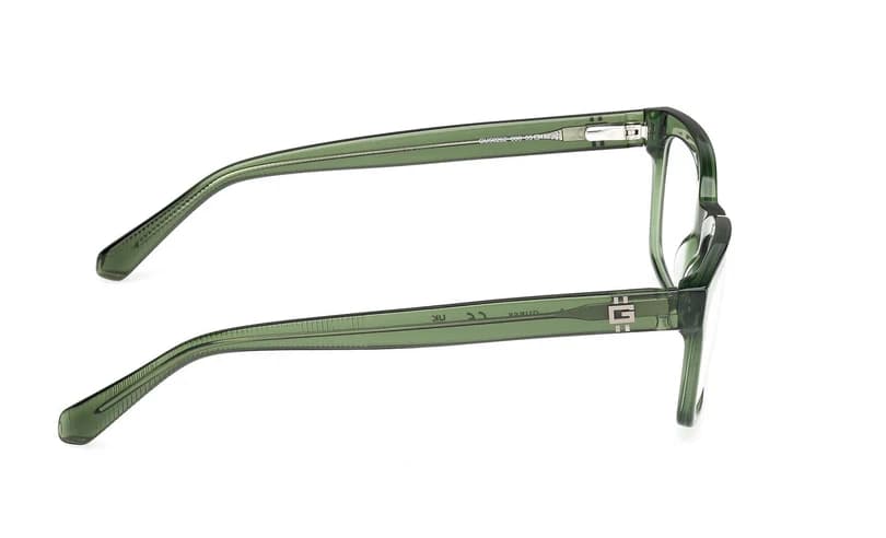 Guess GU50252 096 Eyeglasses Shiny Dark Green 55mm Women 5