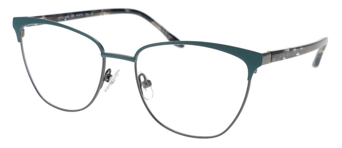 BCBGMAXAZRIA Nanette Eyeglasses Teal 53mm Women