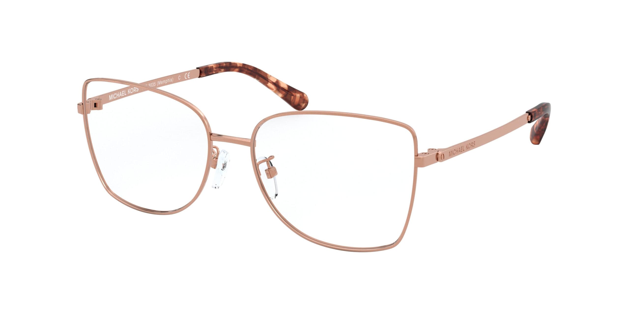 Michael Kors MK3035 Memphis 1108 Eyeglasses Rose Gold 54mm Women
