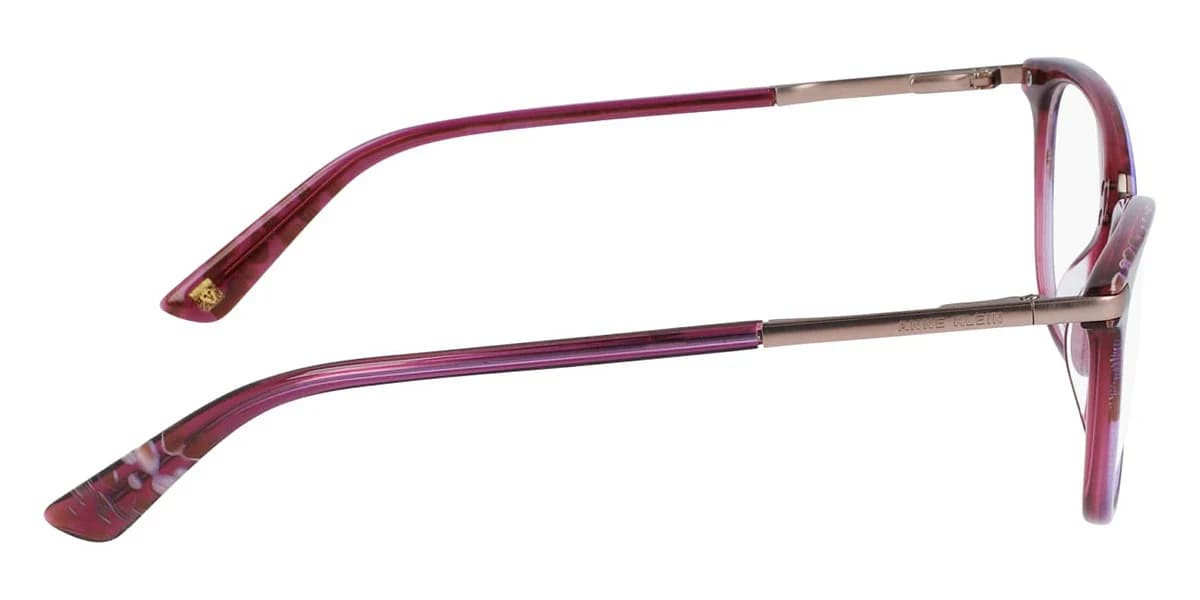 Anne Klein AK5089 650 Eyeglasses Merlot Animal 52mm Women 5