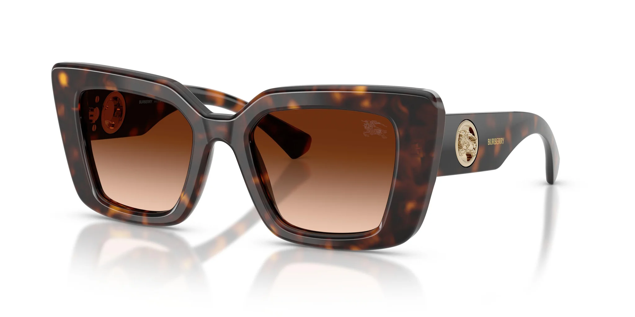 Burberry 0BE4476 300274 Sunglasses Dark Havana 51mm Women