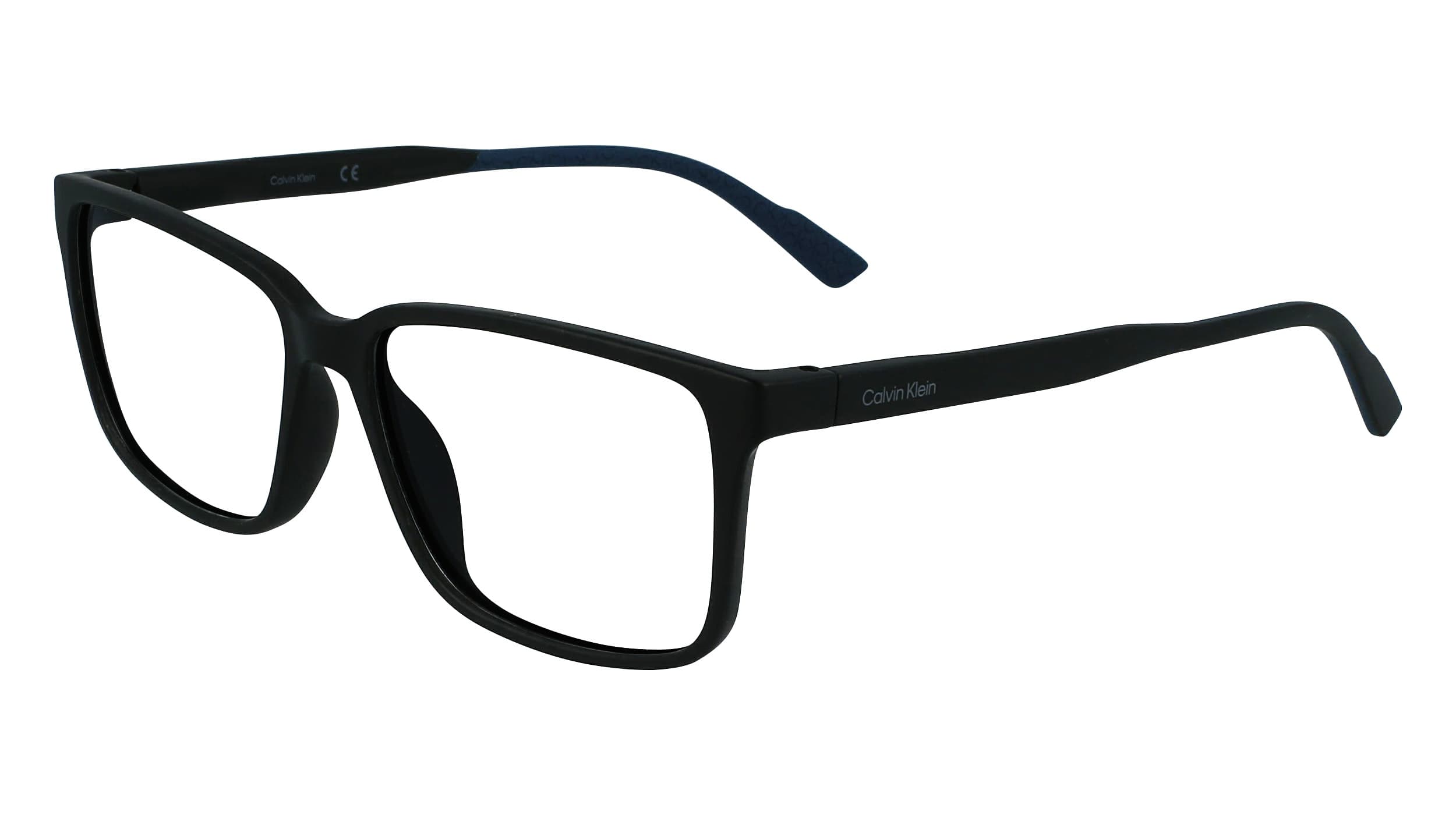 Calvin Klein CK21525 002 Eyeglasses Matte Black 55mm Men