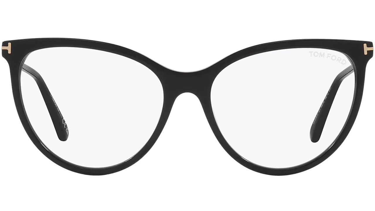 Tom Ford FT5994B 001 Eyeglasses Shiny Black 56mm Women 4
