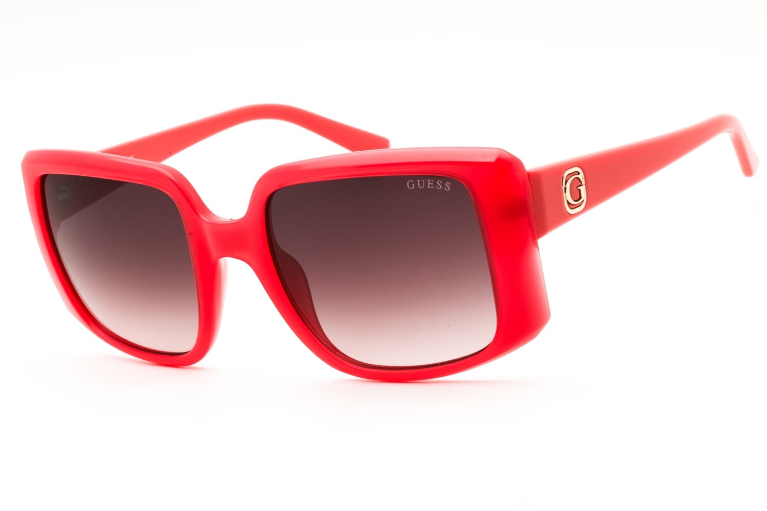 Guess GU00097 72F Sunglasses Shiny Pink 53mm Women