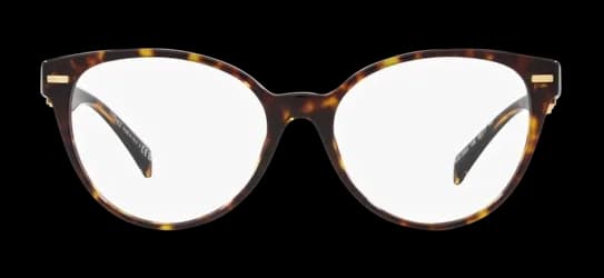 Versace 0VE3334 108 Eyeglasses Havana 55mm Women 2