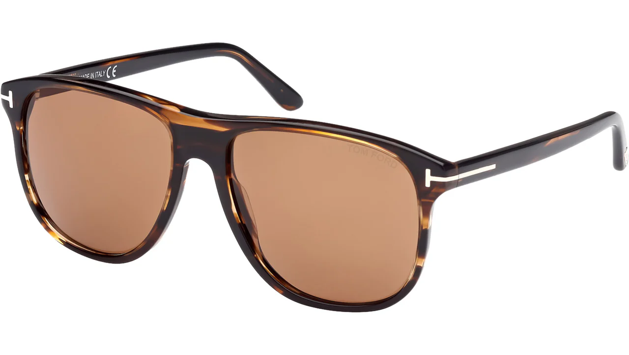 Tom Ford FT0905 50E Sunglasses Dark Brown 56mm Men
