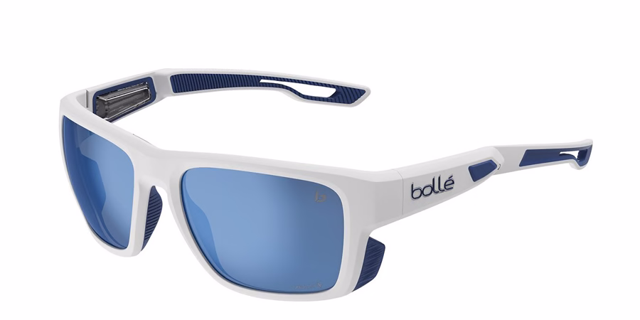 Bolle AIRDRIFT BS035002 Sunglasses White Matte Navy 63mm Unisex