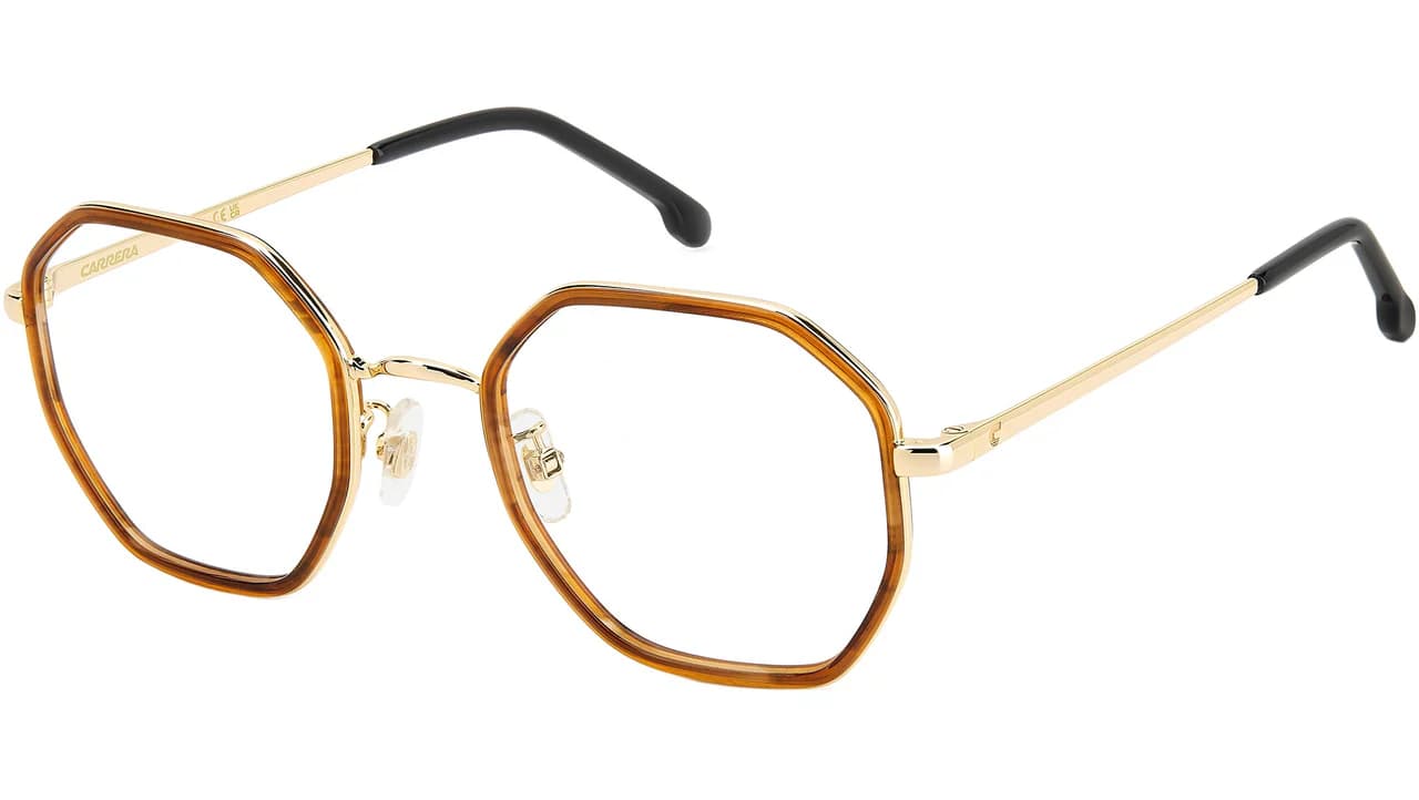 Carrera 3034 0EX4 Eyeglasses Brown Horn 51mm Women